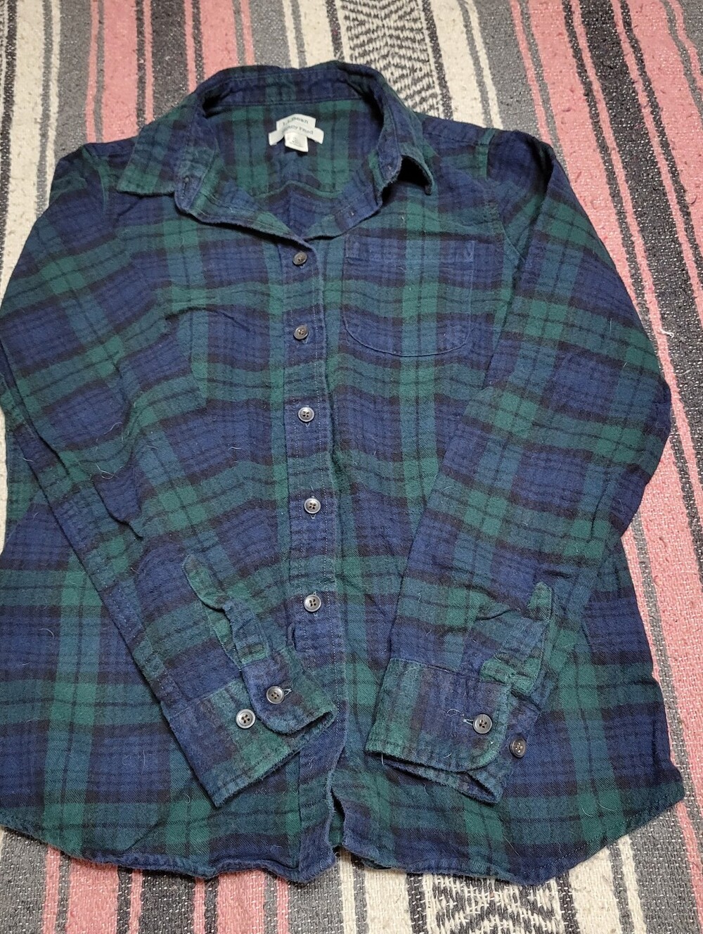 5/$15 ll bean flannel